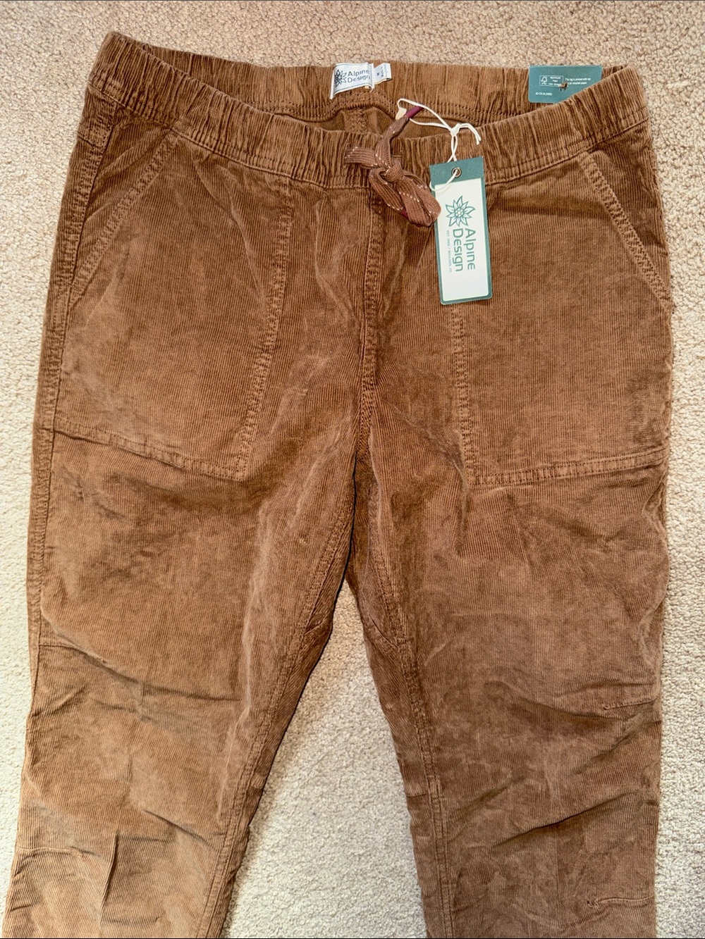 Alpine Design hike pants Corduroy pants